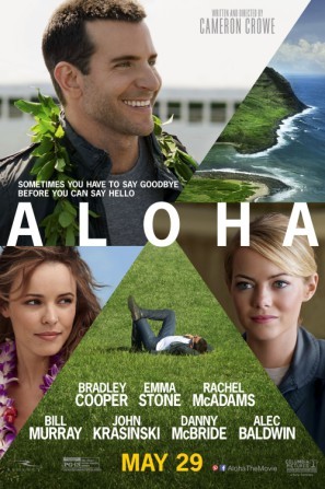 Aloha movie poster (2015) Stickers MOV_zixmvqyl