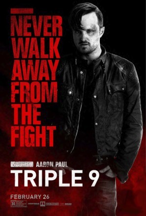 Triple 9 movie poster (2016) Stickers MOV_zpduxxrf