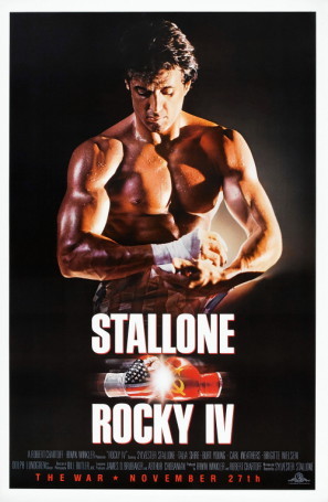 Rocky IV movie poster (1985) mouse pad