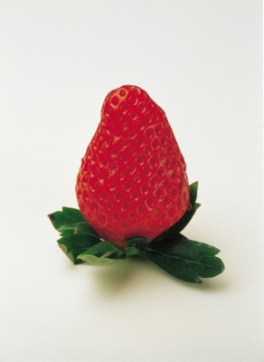 Strawberry poster with hanger